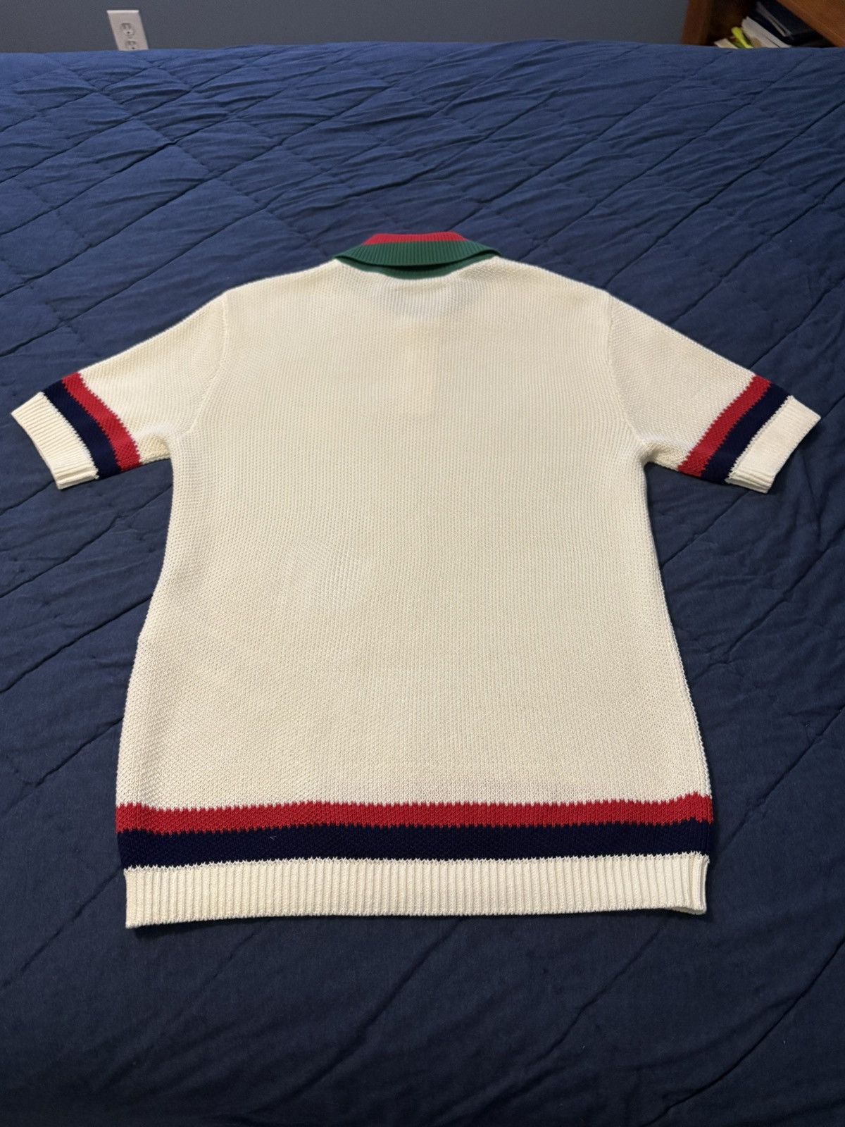 Gucci Men’s Knitted Polo Size US XS / EU 42 / 0 - 3 Thumbnail