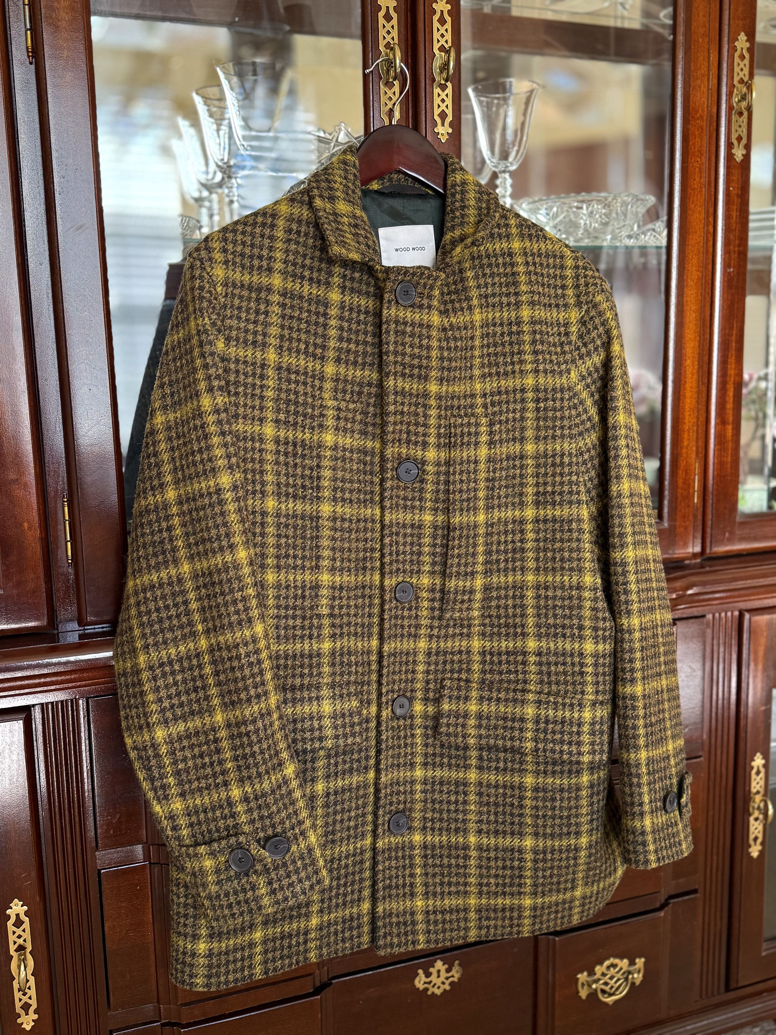 Green Harris Tweed Jacket | Grailed