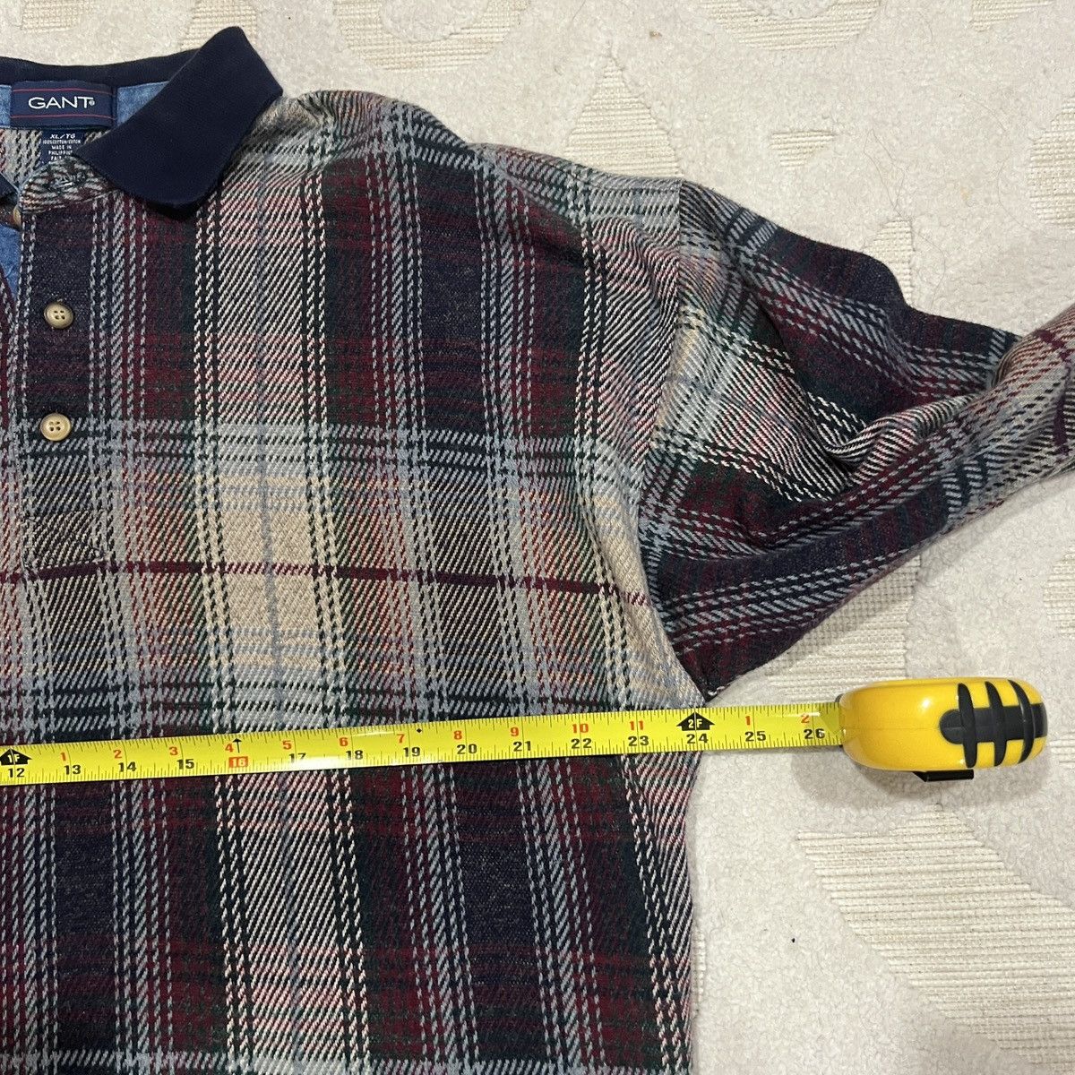 Gant Vintage GANT Sweater Polo Long Sleeve Shirt Size US XL / EU 56 / 4 - 5 Thumbnail