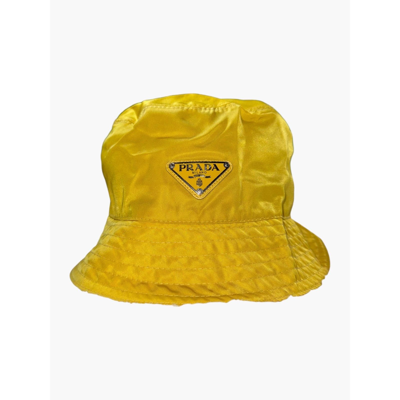 Prada Prada Yellow Bucket Hat Size ONE SIZE - 1 Thumbnail