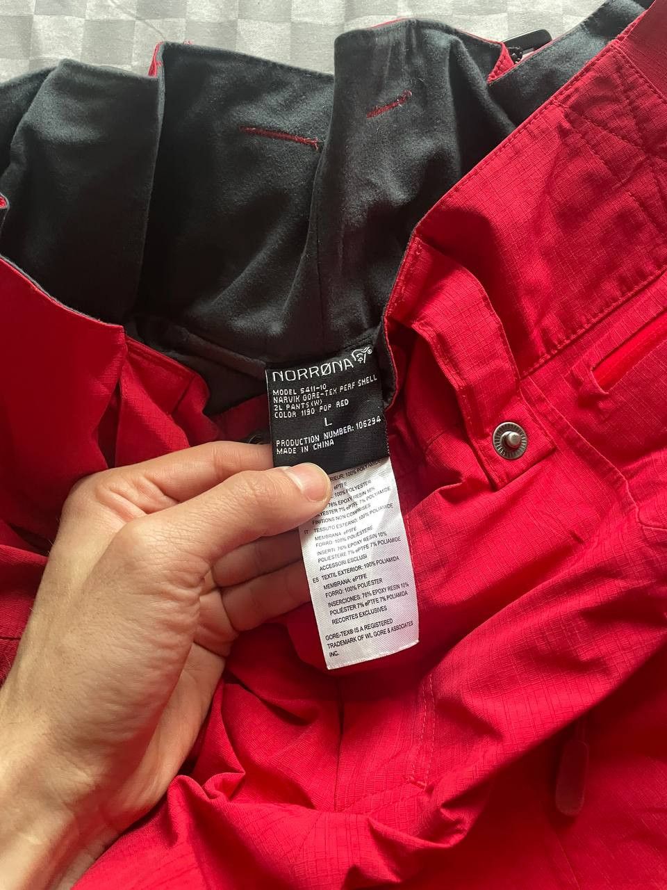 Norrona Vintage Norrona Cargo Pants Outdoor Y2K ski pants Size 32" / US 10 / IT 46 - 8 Thumbnail