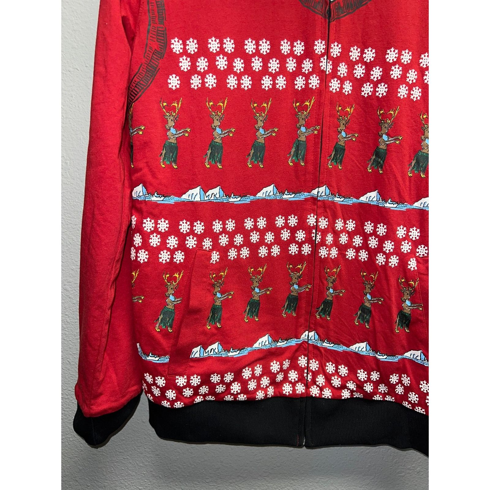 Vintage Vintage Quiksilver Reversible Hoodie Torqued Christmas NWT M Size US M / EU 48-50 / 2 - 8 Thumbnail