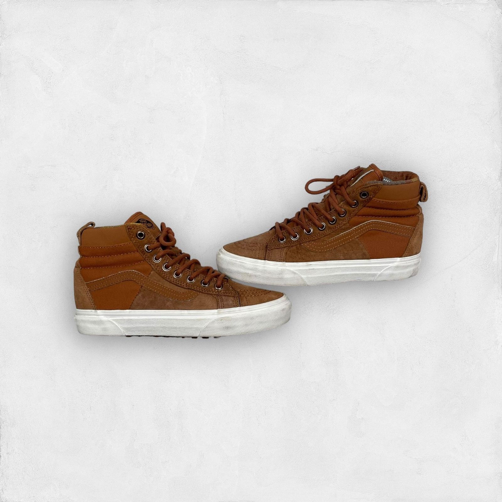 Vans Vans Sk8-Hi MTE Unisex Brown Lace-Up Skate Shoes M5.5/W7 Size US 5.5 / EU 38 - 1 Thumbnail