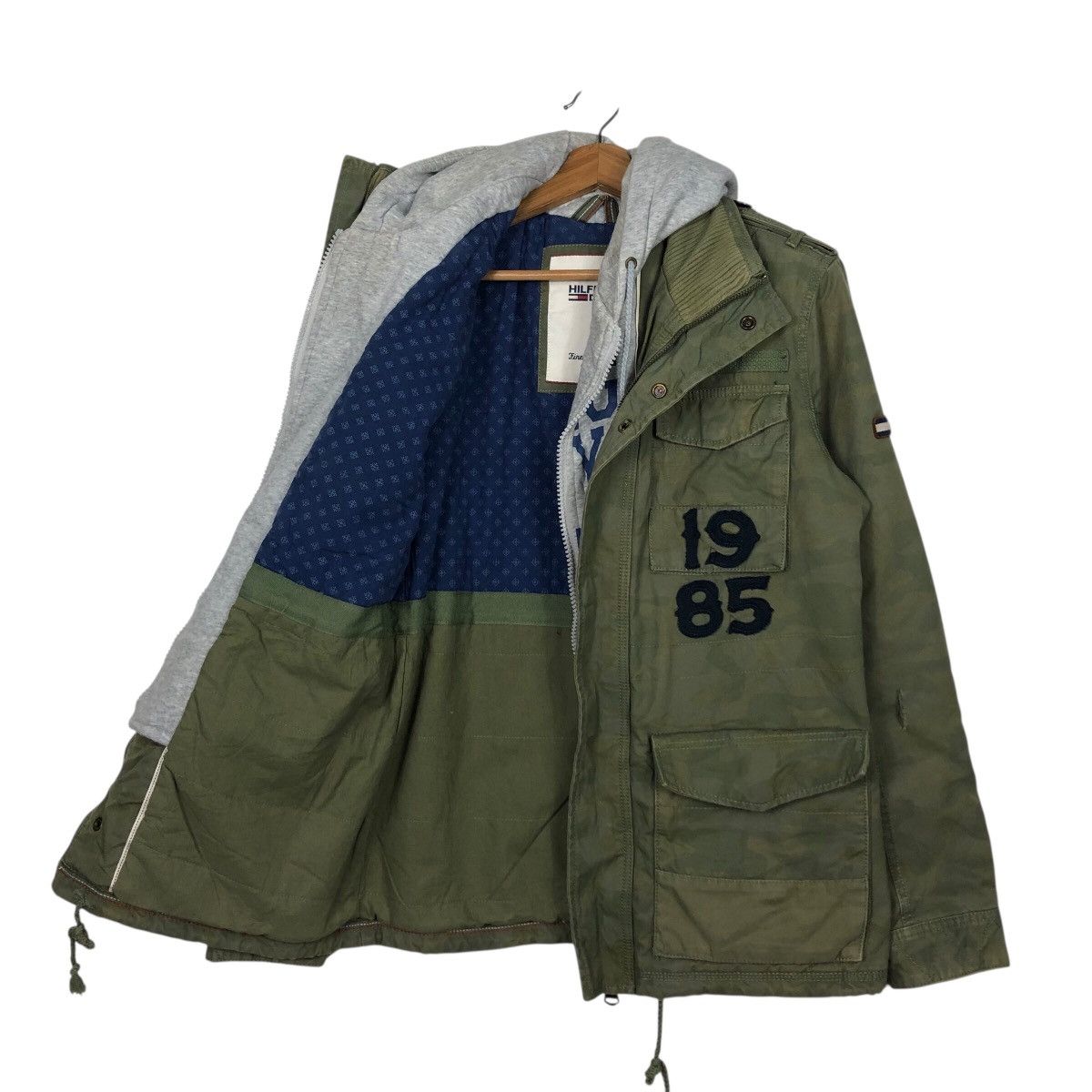 Japanese Brand Vintage Biker Streetwear Jacket Tommy Hilfiger Multi Pocket Size US M / EU 48-50 / 2 - 12 Thumbnail