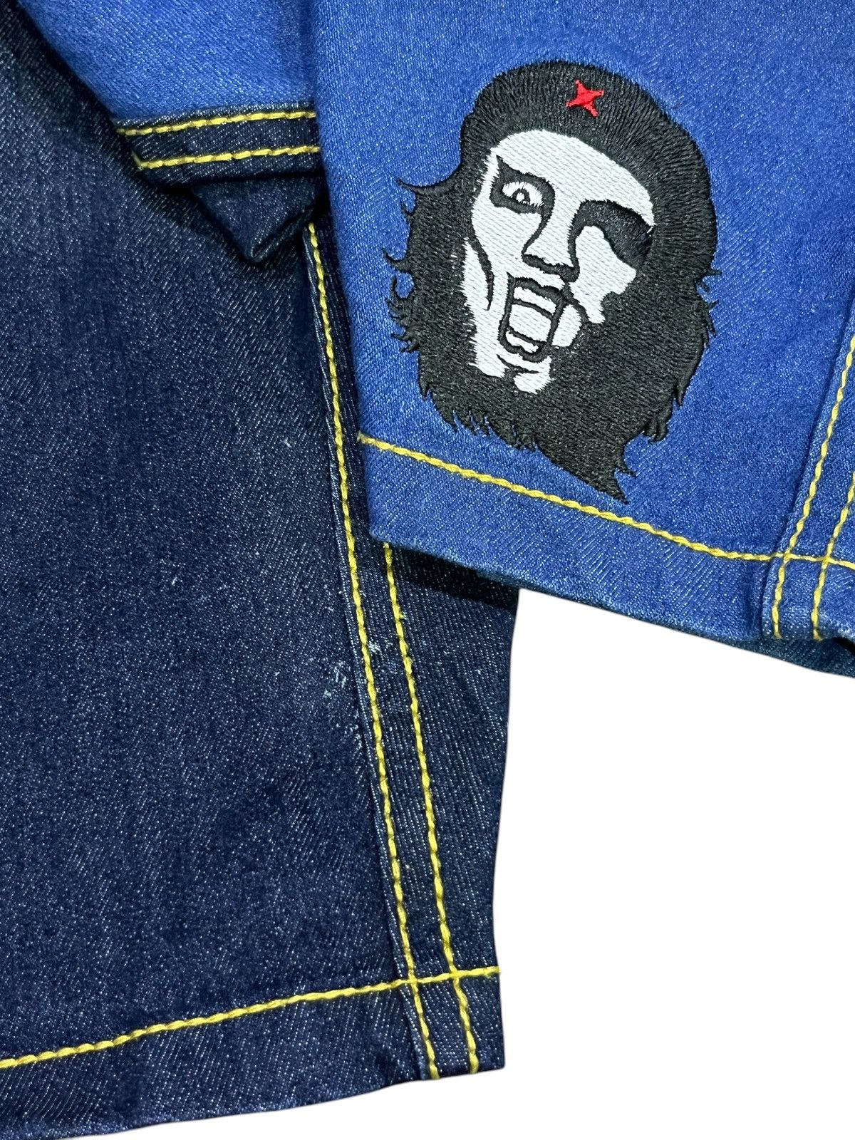 DrunknMunky PUNK DRUNKERS Revolution x Che Guevara Parody Hybrid Shorts Size US 31 - 10 Thumbnail
