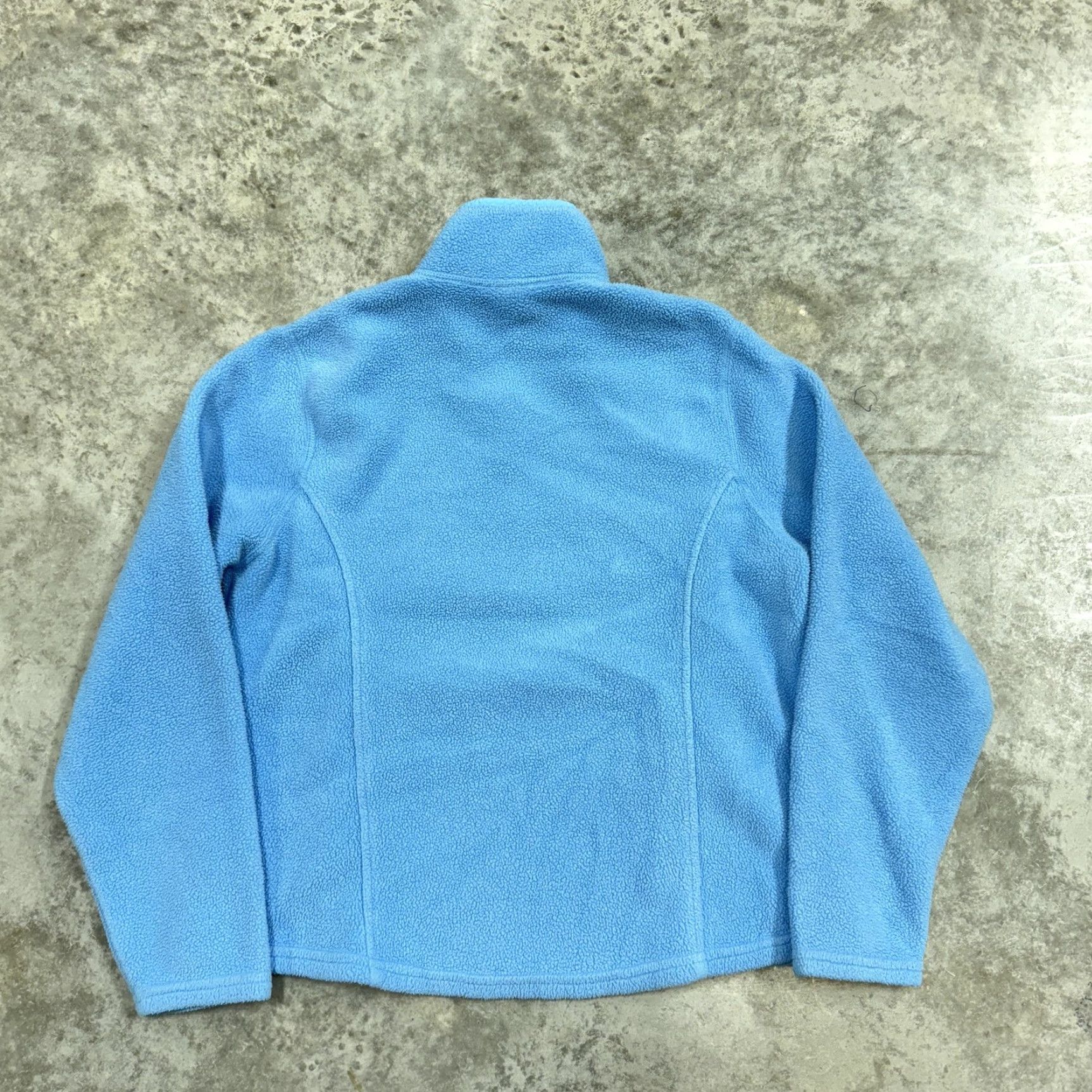 Vintage VINTAGE LL Bean Fleece Pullover Womens Medium Blue Snap Front Quarter Zip Jacket Warm Size M / US 6-8 / IT 42-44 - 6 Thumbnail