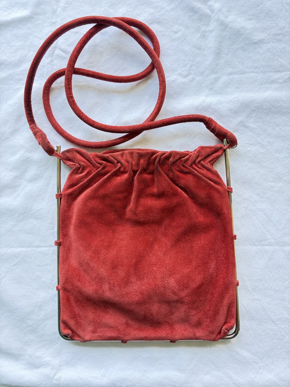 Maison Margiela Margiela suede bag Size ONE SIZE - 11 Thumbnail