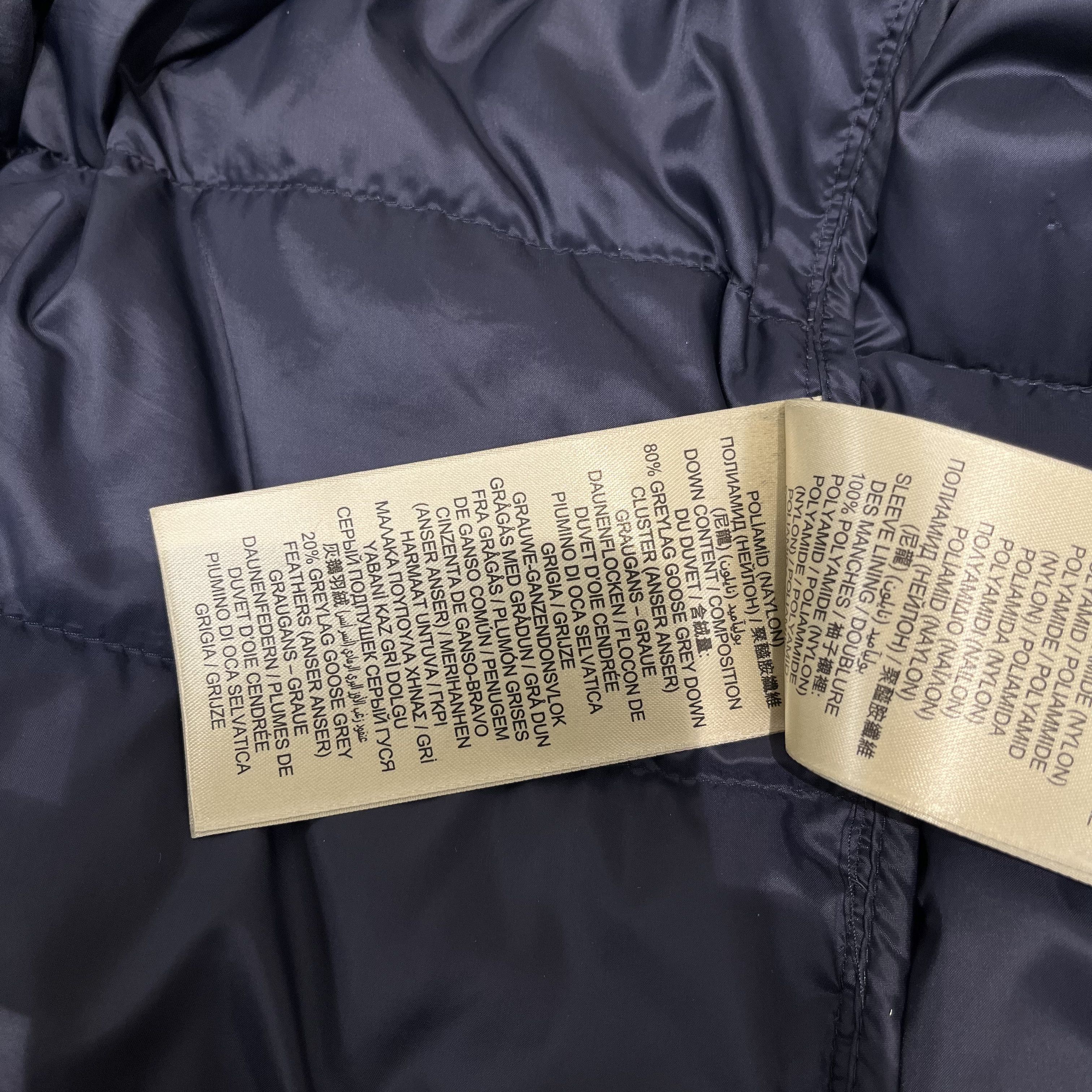 Burberry Burberry Lightweight Navy Puffer Jacket Size US L / EU 52-54 / 3 - 12 Thumbnail