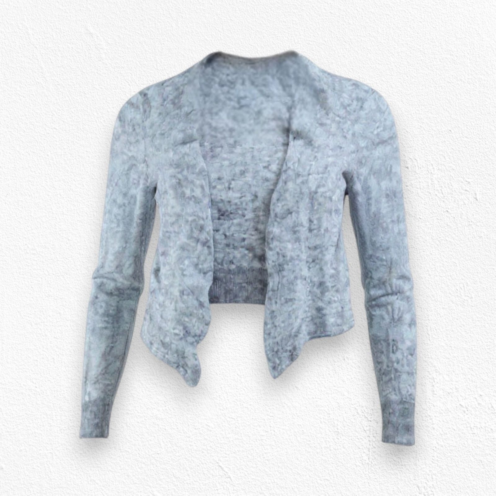 Allsaints AllSaints Grey Wool Alpaca Cardigan Sweater Size XL Size XL / US 12-14 / IT 48-50 - 1 Thumbnail