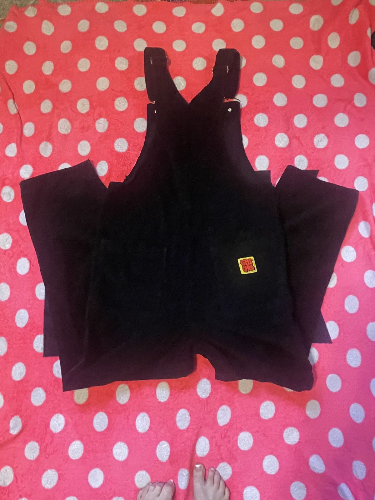 Empyre Empyre Black Corduroy Overalls Size Medium Size US 34 / EU 50 - 3 Thumbnail