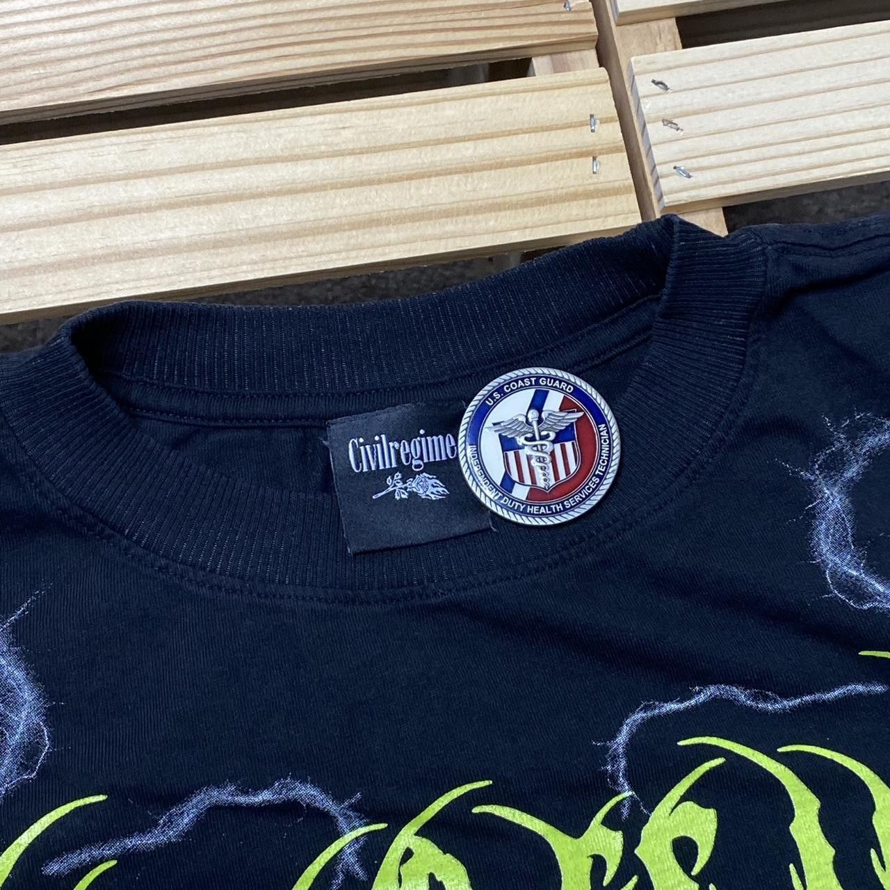 Civil Regime Civil Regime Black Streetwear Tee Size Large Size US L / EU 52-54 / 3 - 5 Thumbnail