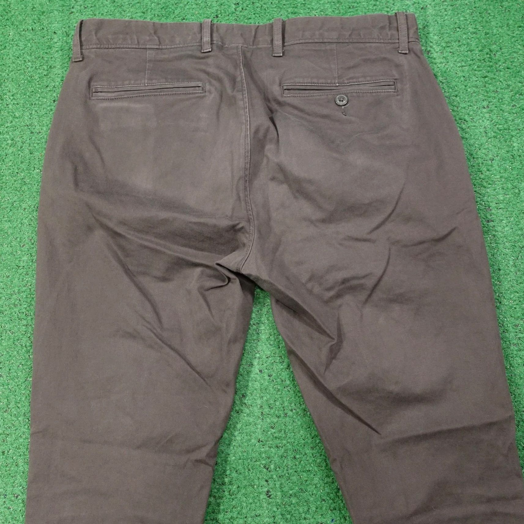 J.Crew J.CREW Pants Mens 33x34 250 Skinny Chino Cotton Spandex Pockets Flat Front Zip Button Casual Business Mens Size US 33 - 5 Thumbnail