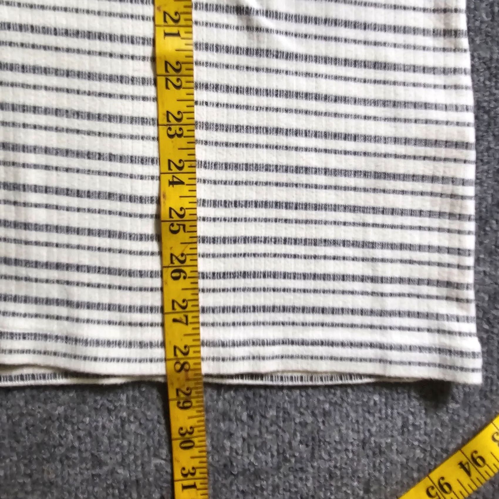 Vintage Chico'S Womens Oversized Rib Knit Tunic - Striped - XL Size XL / US 12-14 / IT 48-50 - 7 Thumbnail
