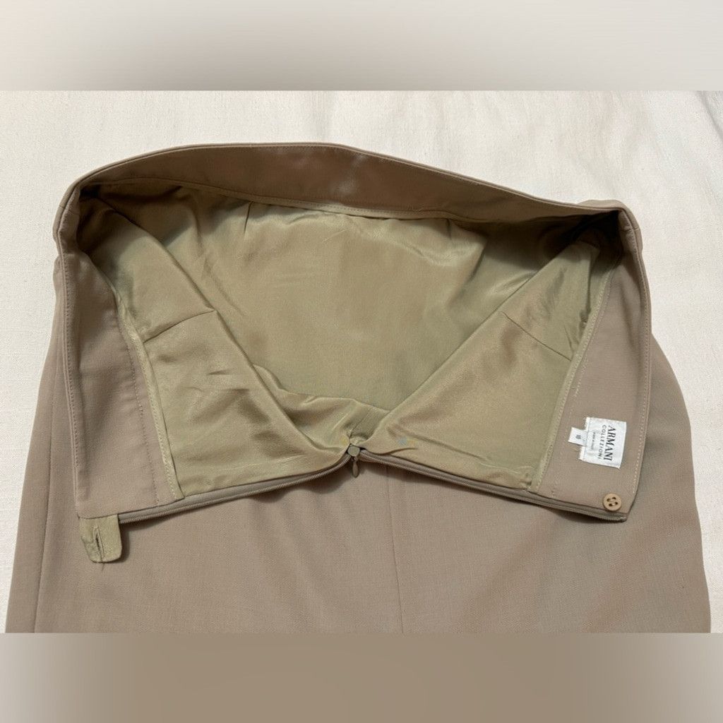 Armani Collezioni Armani Collezioni | Lined Pencil Skirt | Size 10 Size 32" / US 10 / IT 46 - 7 Thumbnail