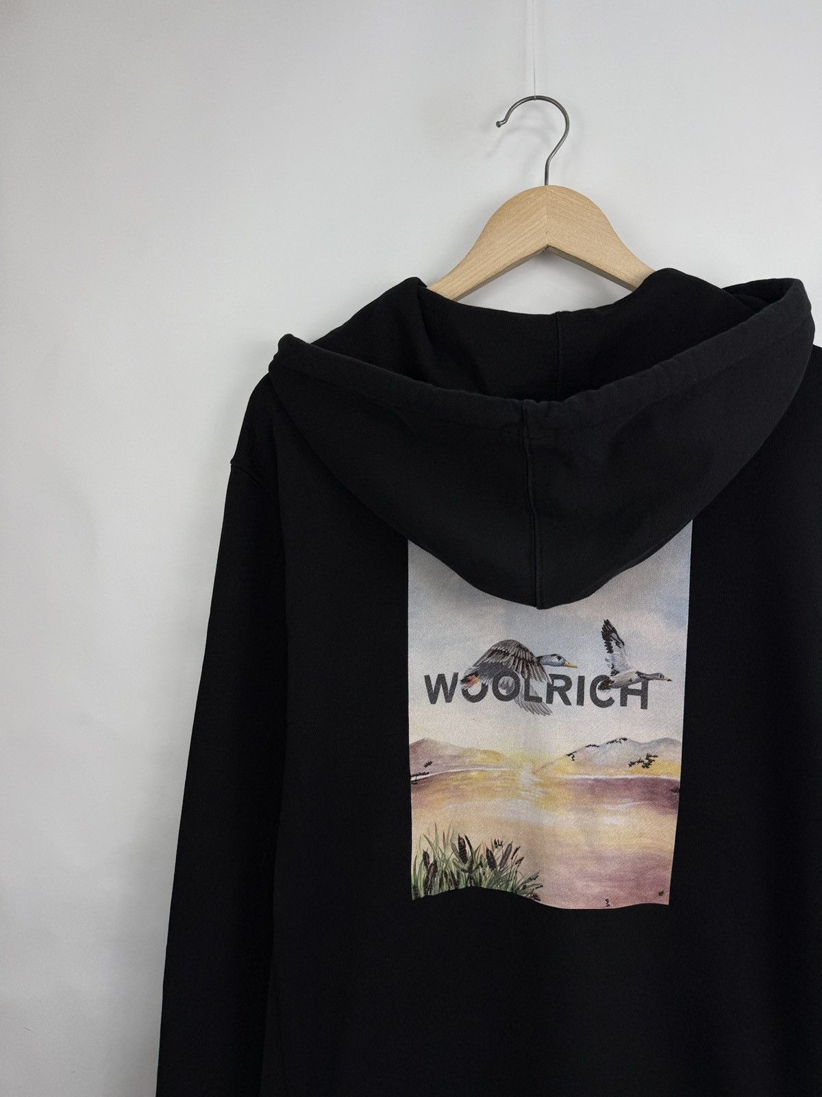 Woolrich Woolen Mills 🇺🇸 Y2K Woolrich Wild Ducks Hunting Hoodie Rare Retro Size US L / EU 52-54 / 3 - 8 Thumbnail