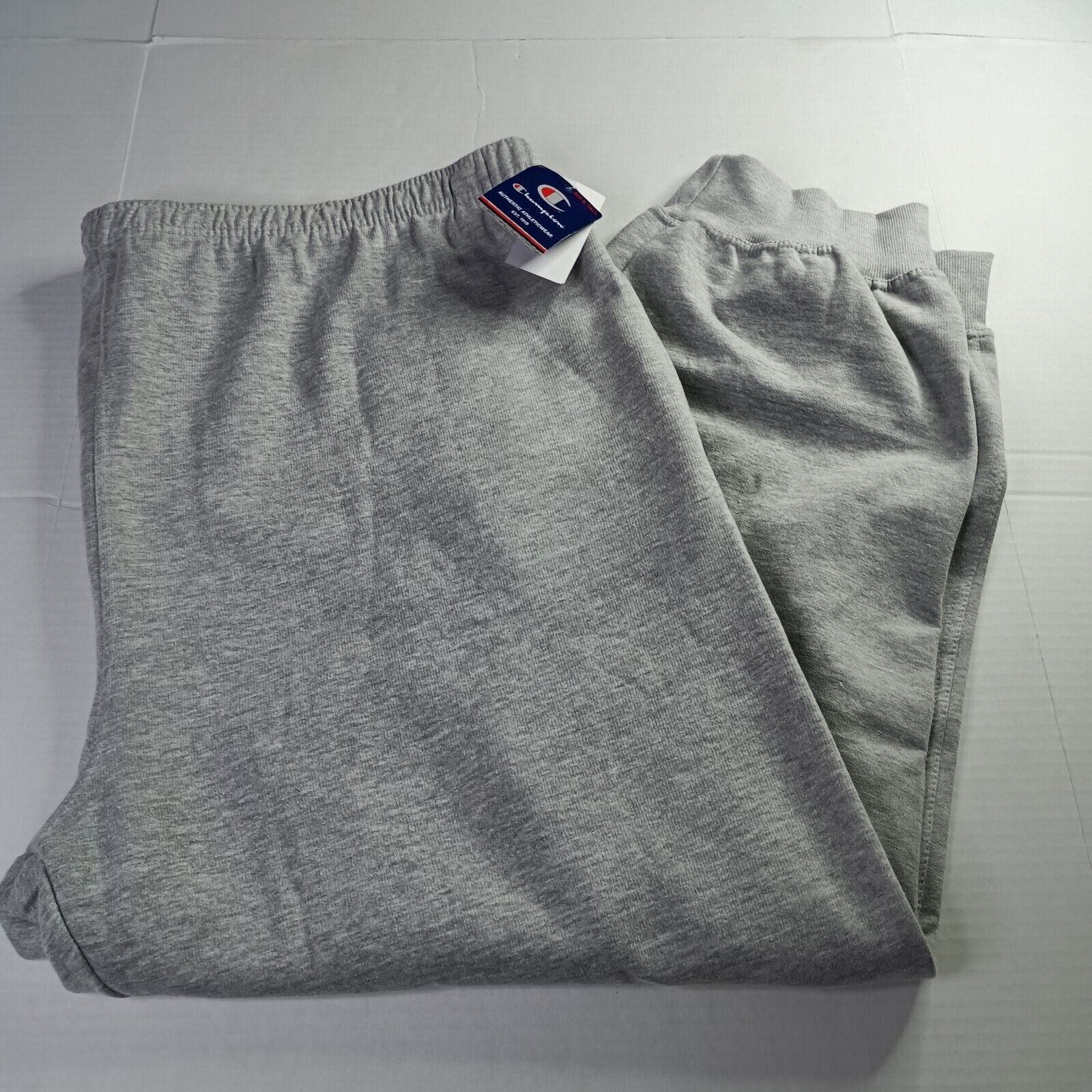 Champion Champion Sweatpants Men 5XL Gray Mediumweight Logo Spell Out Size US 44 / EU 60 - 1 Thumbnail