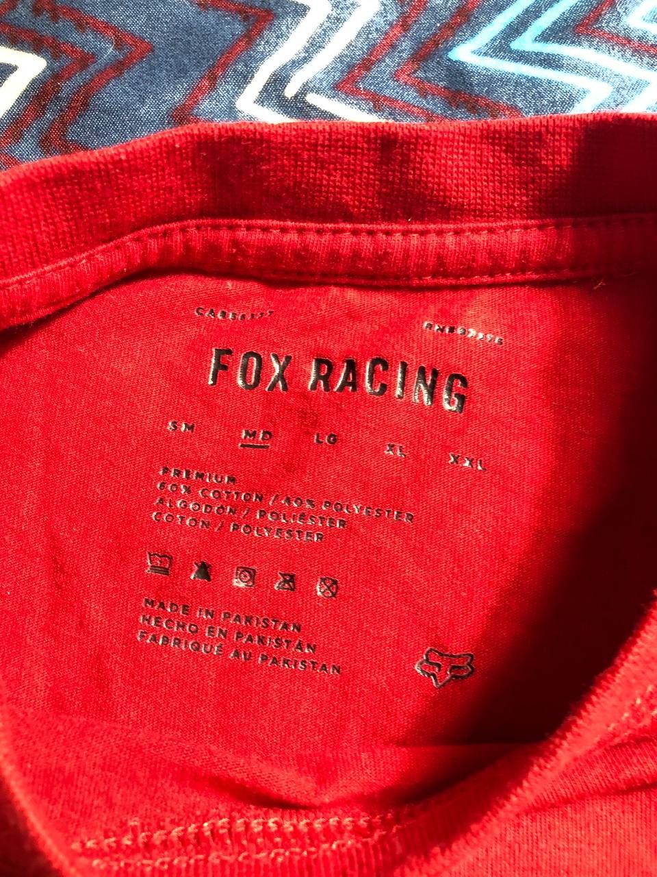 Fox Racing × JNCO × Vintage Crazy Vintage Y2K Fox Racing T Shirt Grunge Cyber JNCO Size US M / EU 48-50 / 2 - 8 Thumbnail