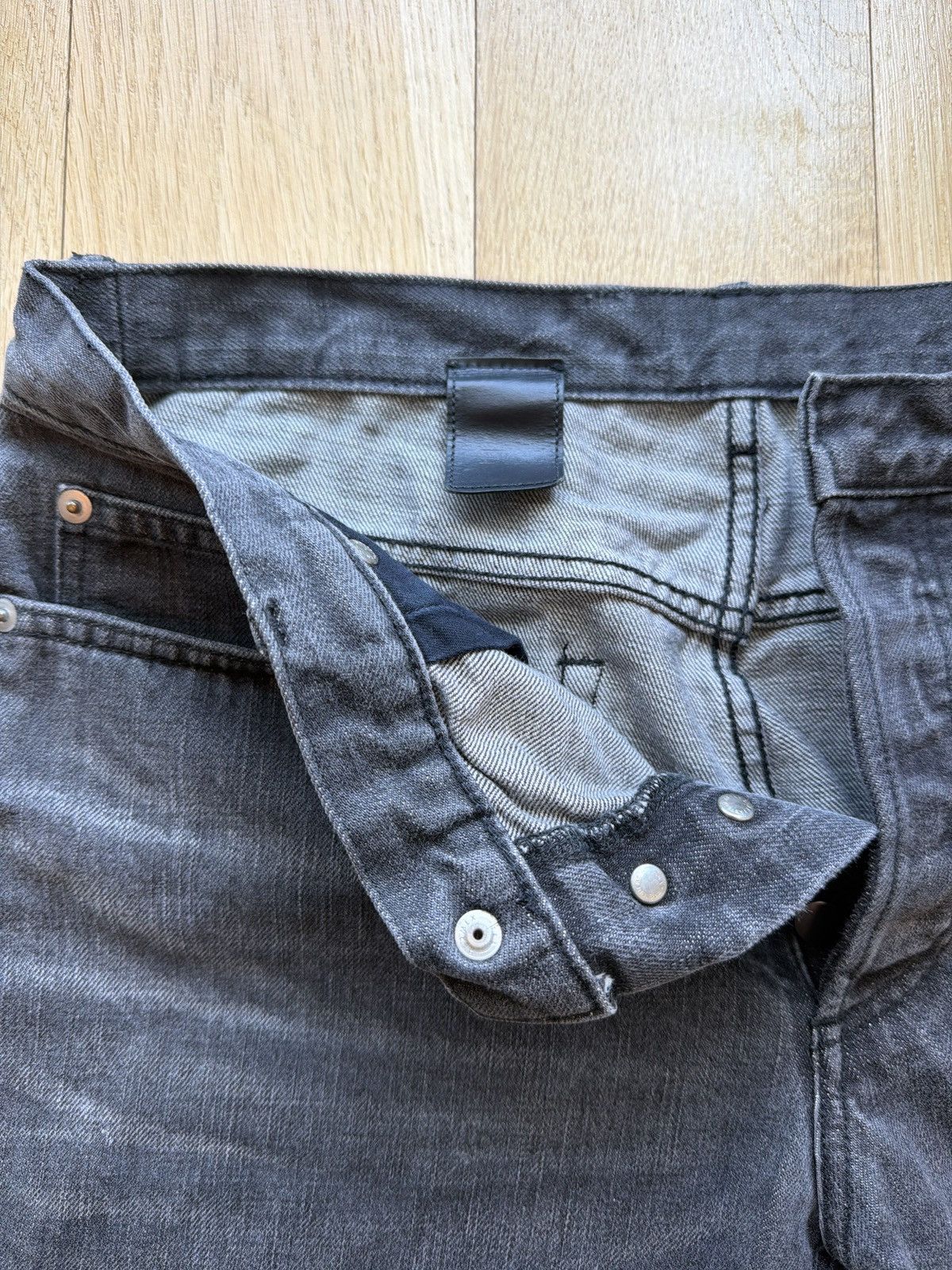 Dior Dior Homme Hedi Slimane era washed denim Size US 31 - 5 Thumbnail
