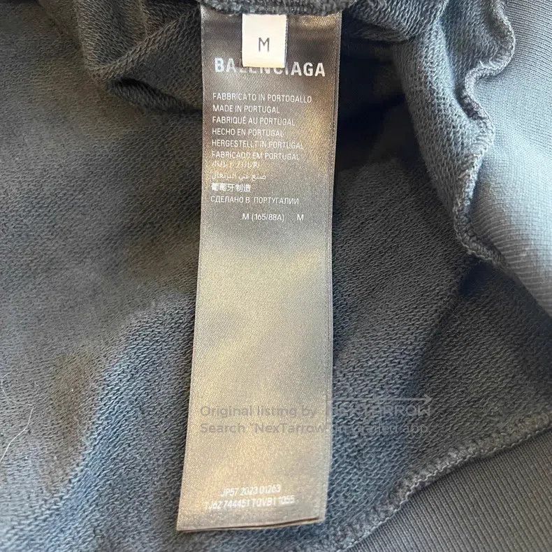 Balenciaga Balenciaga Lettering Logo Printed Zipper Black Size US M / EU 48-50 / 2 - 5 Thumbnail