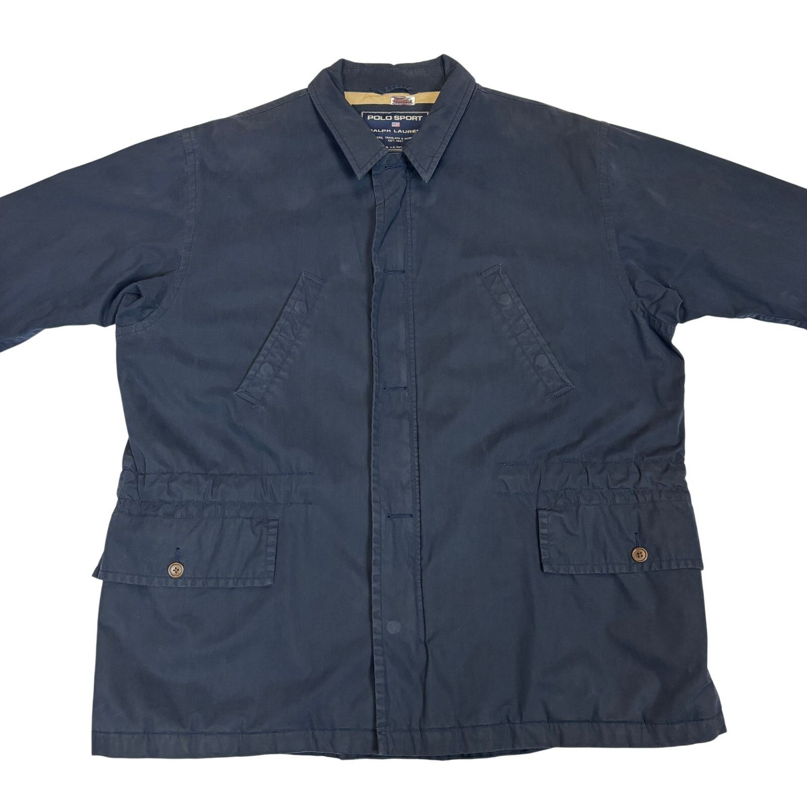 Ralph Lauren Vintage Polo Sport Ralph Lauren Jacket Quilted Lined Men XL Size US XL / EU 56 / 4 - 2 Thumbnail