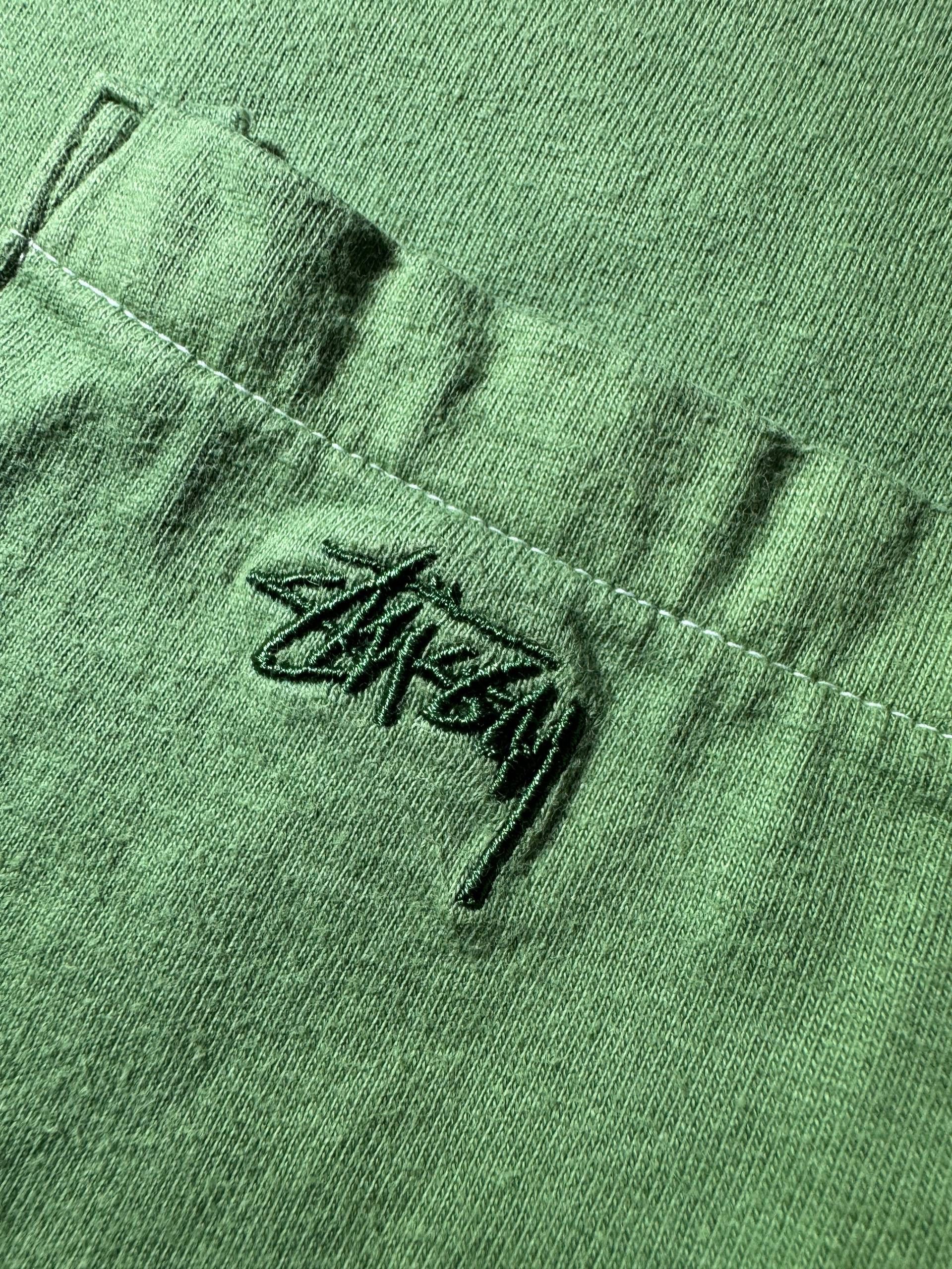 Stussy Stussy Vintage Green Streetwear Long Sleeve T-shirt Y2K Size US XL / EU 56 / 4 - 5 Thumbnail