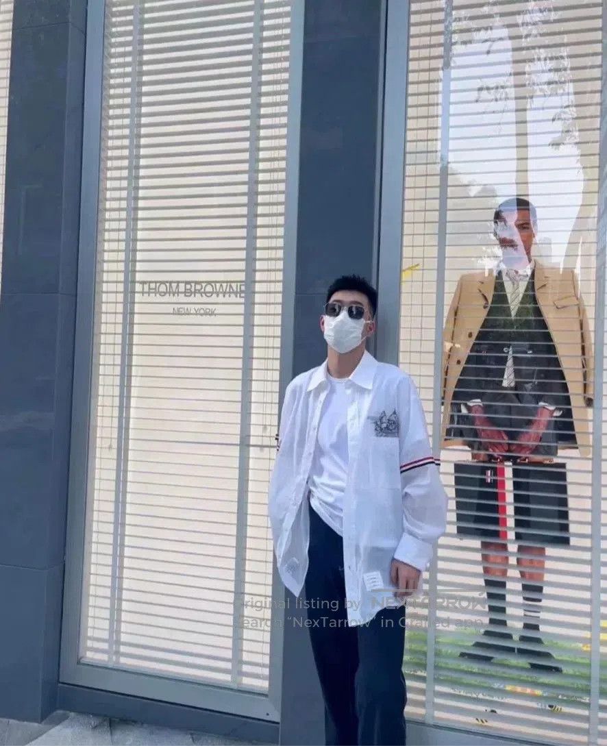 Thom Browne Thom Browne Men's Oversized Shirt. Size US M / EU 48-50 / 2 - 8 Thumbnail