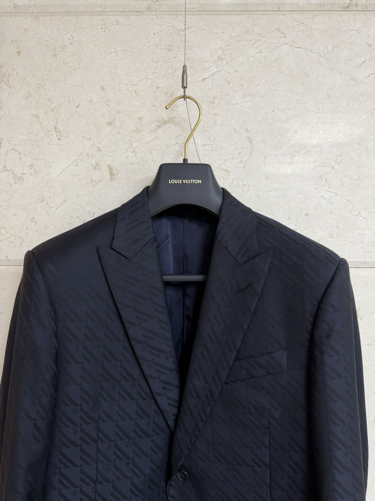 Louis Vuitton LOUIS VUITTON / Single-Breasted Pont Neuf Jacket / 50 Size 50R - 3 Thumbnail