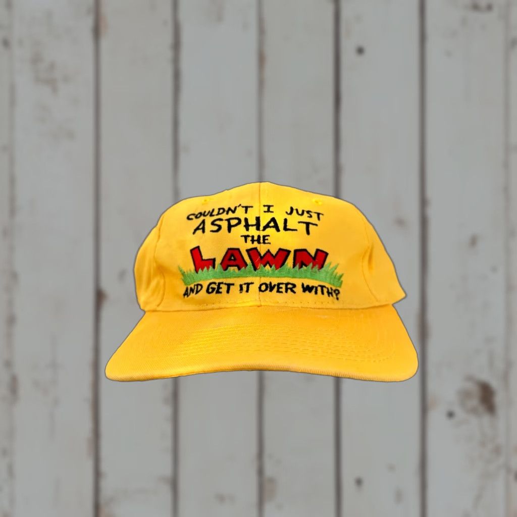 Vintage VINTAGE HaT Snapback Cap One Size Beige Cotton Snaps Good Shoebox Comedy Hat Cap Womens/Mens Size ONE SIZE - 1 Thumbnail