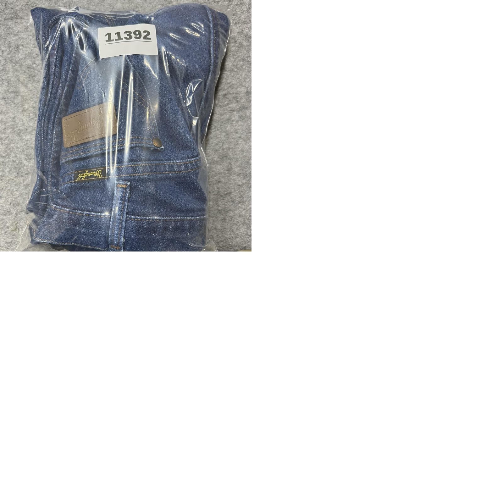 Wrangler VINTAGE Wrangler Jeans Mens 40x32 Blue Straight Denim Pants Made USA 31MWZDN FITS38x30 Size US 40 / EU 56 - 10 Thumbnail