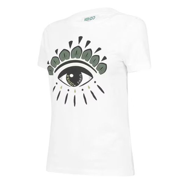 Kenzo o1g2r1mq1024 Eye Icon T Shirt in White Size XXS / US 00 / IT 34 - 3 Thumbnail