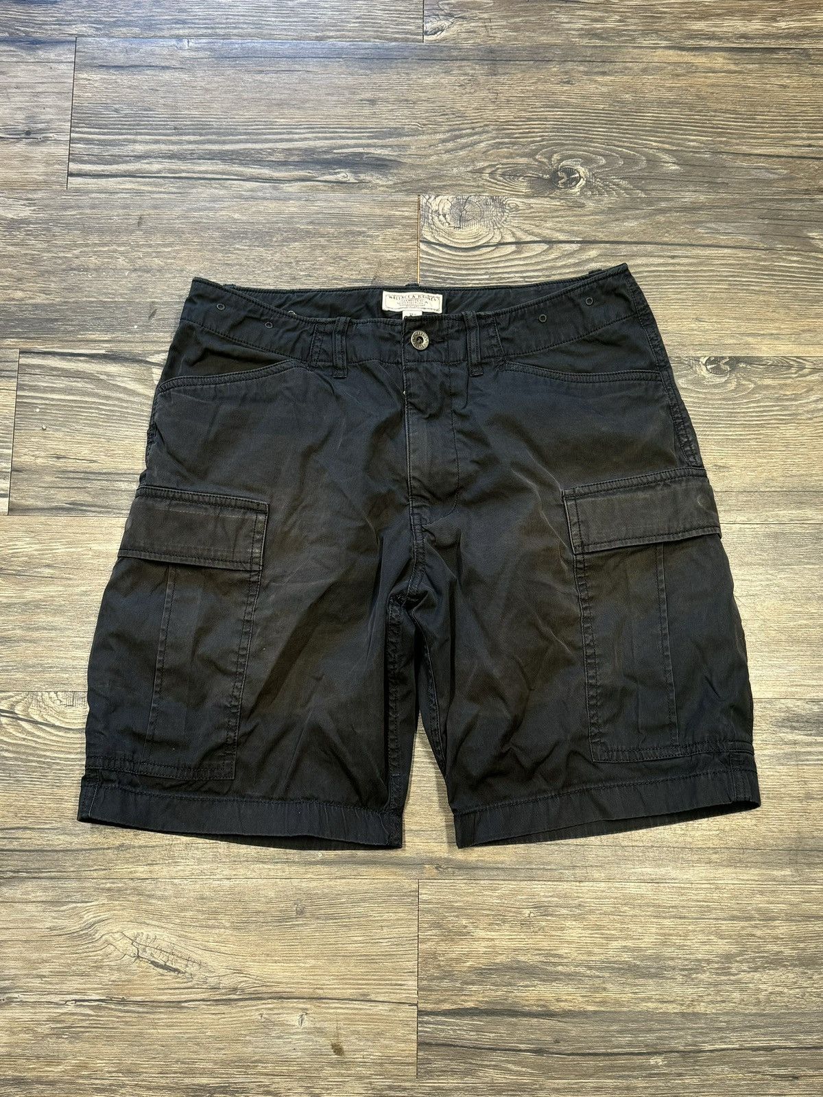Wallace & Barnes Wallace & Barns Cargo Pocket Shorts Size US 30 / EU 46 - 1 Thumbnail