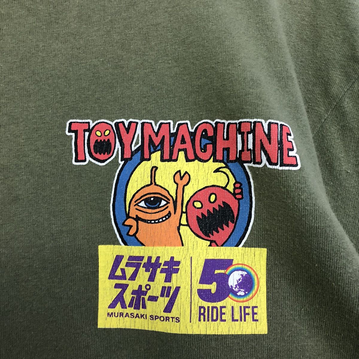 Toy Machine Toy Machine X Sketchbooks 3 Sunfaded Long Sleeve Tee Size US M / EU 48-50 / 2 - 9 Thumbnail