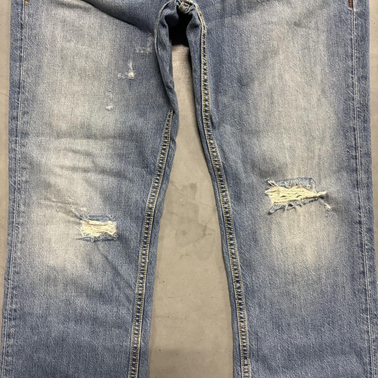 Vintage Vintage Y2K/2000s Baggy Distressed Holloway Monarchy Jeans Size US 32 / EU 48 - 4 Thumbnail