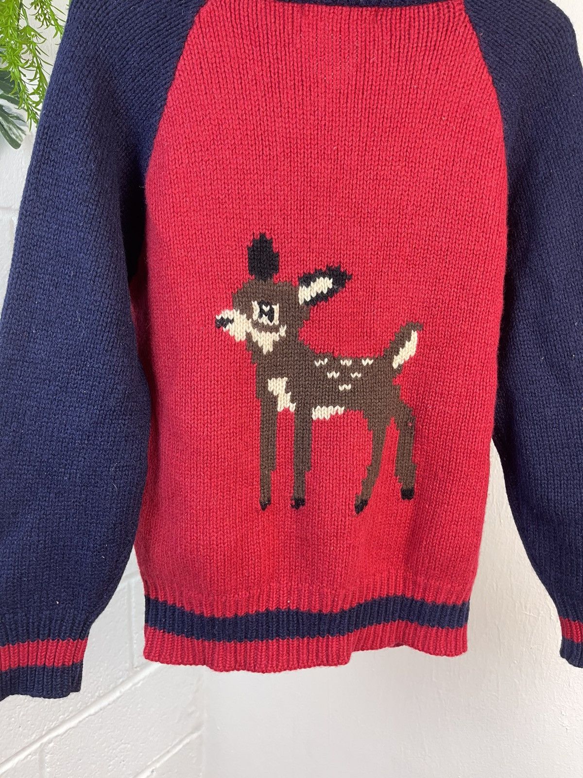 Japanese Brand Japanese brand Bambi Wool Zipper Knit a7 Size US M / EU 48-50 / 2 - 7 Thumbnail