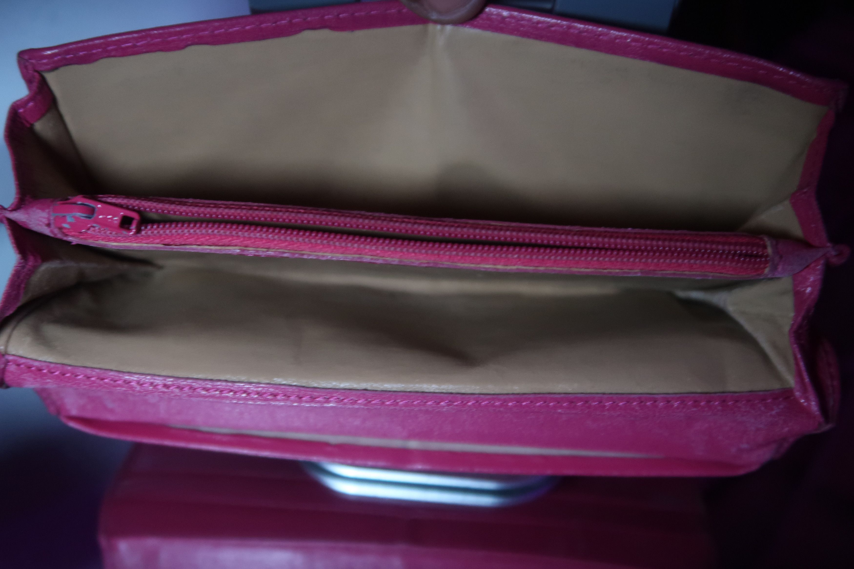 Vivienne Westwood `Vivienne Westwood Pink Leather Long Wallet Gold Orb Italy` Size ONE SIZE - 4 Thumbnail