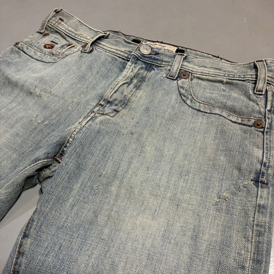 Energie Y2K Energie Distressed Slim Button-Fly Justin Jeans Italy Size US 33 - 9 Thumbnail