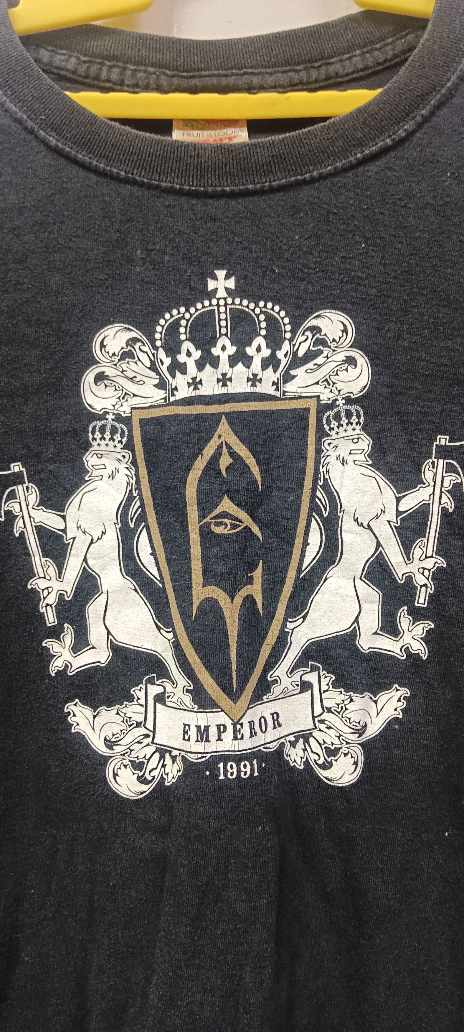 Band Tees Vintage Rare Emperor band t shirt black metal tour concert Size US XL / EU 56 / 4 - 3 Thumbnail