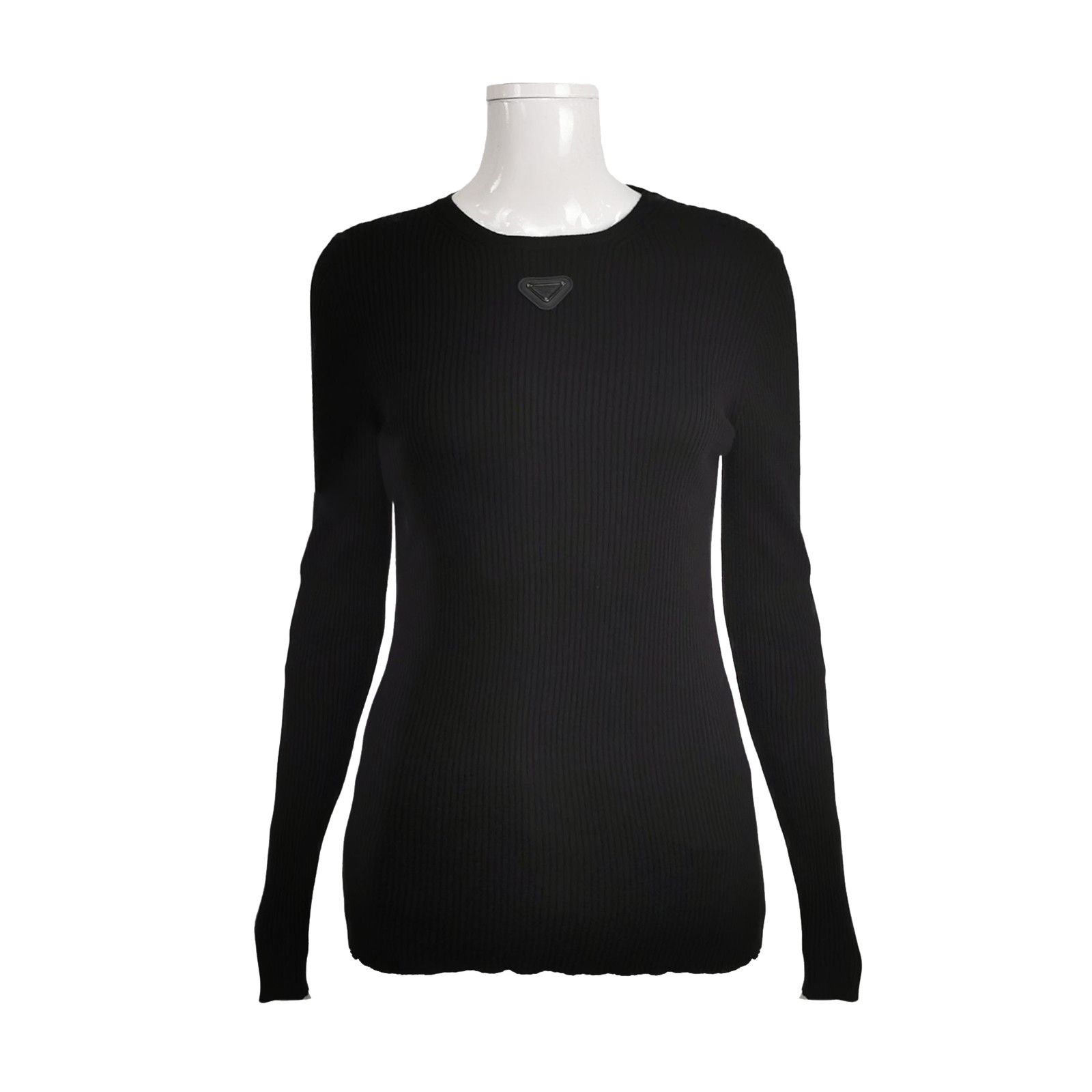 Prada Prada Ribbed Knit Sweater Size IT 40 Size S / US 4 / IT 40 - 1 Thumbnail
