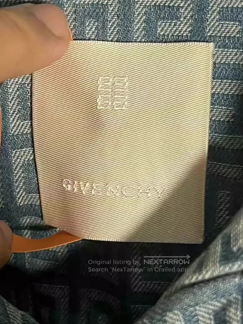 Givenchy Givenchy Blue Full-Print 4G Short-Sleeve Shirt Loose Fit S Size US M / EU 48-50 / 2 - 3 Thumbnail