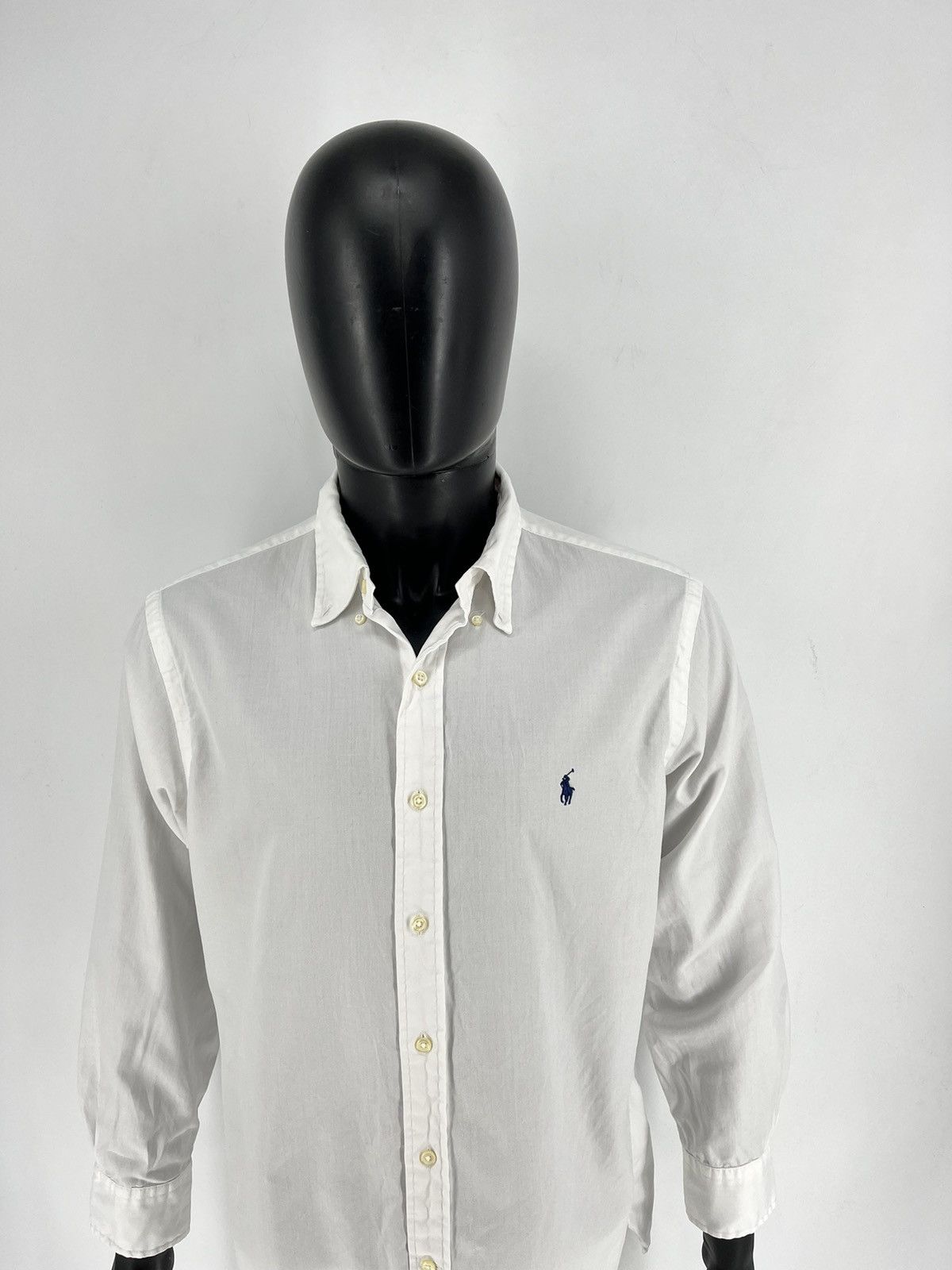 Ralph Lauren Vintage White Shirt Polo Ralph Lauren Size XL Rare Size US XL / EU 56 / 4 - 5 Thumbnail