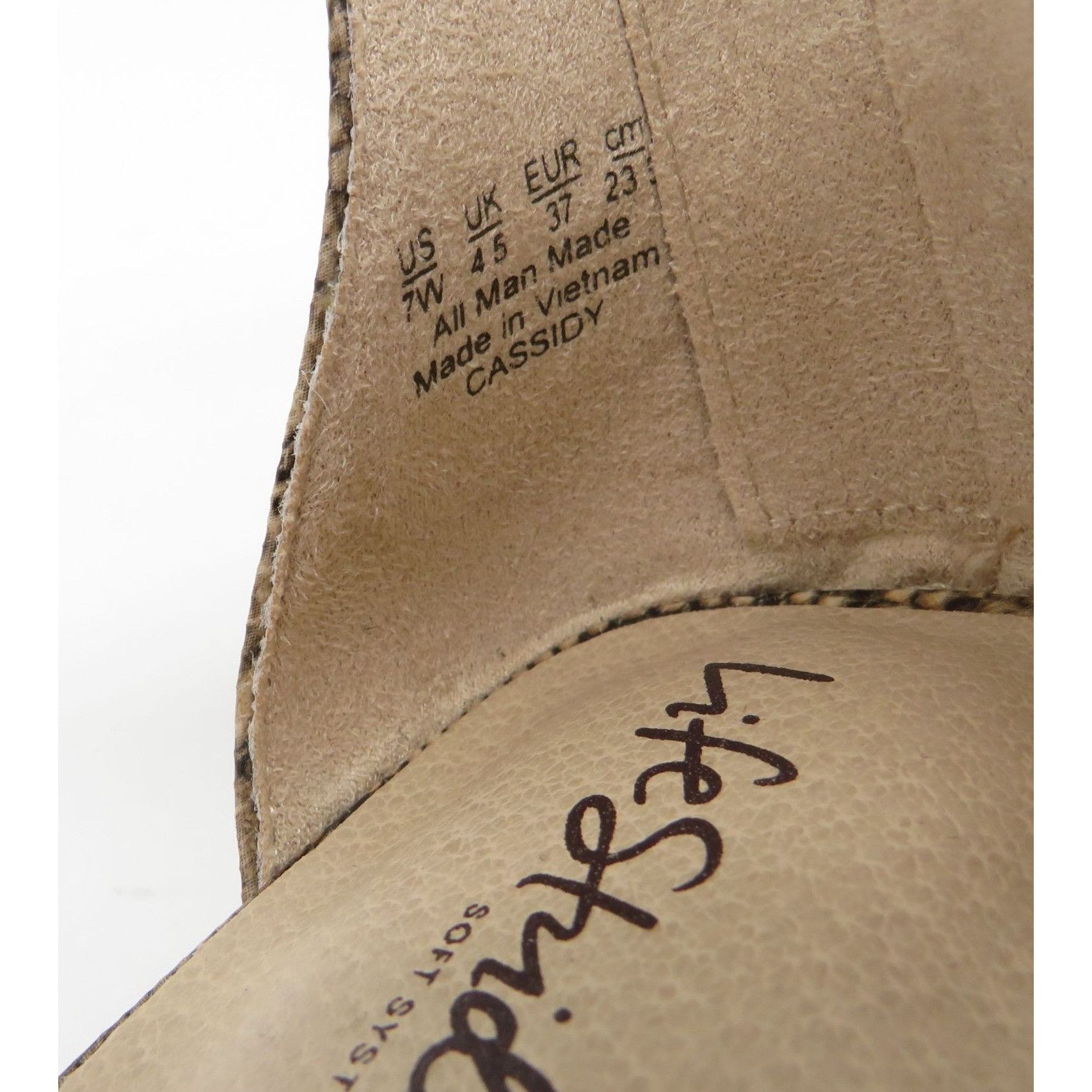 Other LifeStride Women's Fab Flex Cassidy Snakeskin Print Block He Size US 7 / IT 37 - 5 Thumbnail