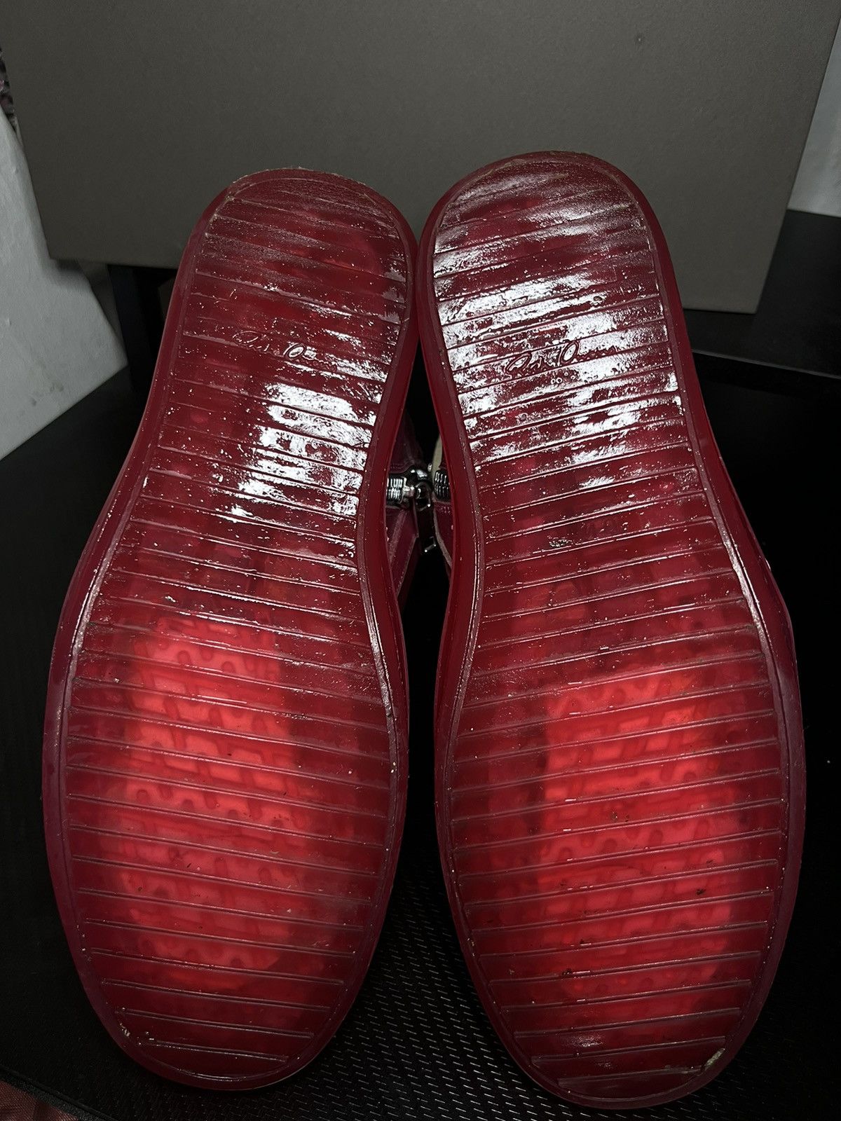 Rick Owens Rick Owens Geobasket Sneaker High Hot Pink Clear Size US 11 / IT 41 - 5 Thumbnail