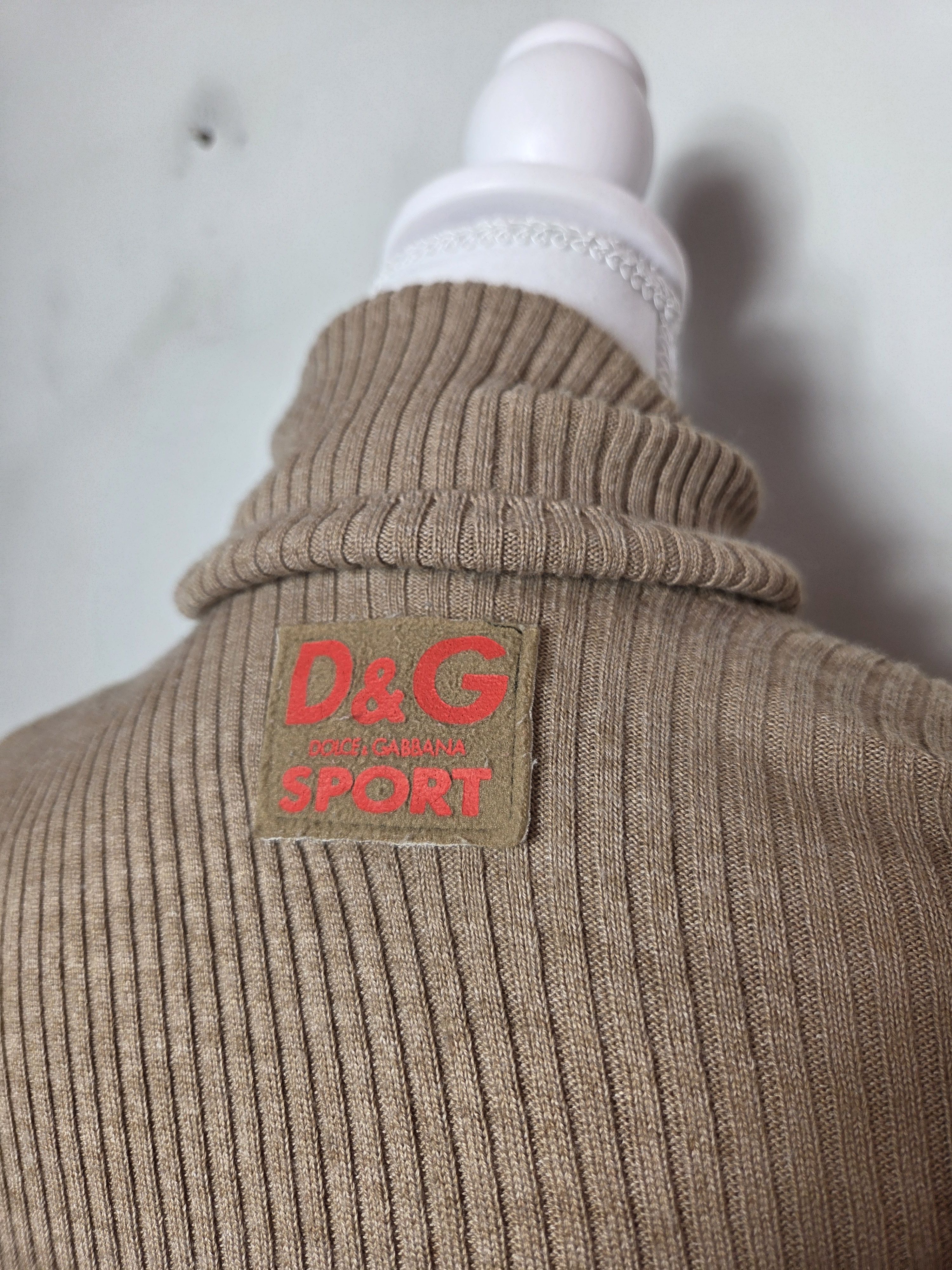 Dolce & Gabbana Dolce&Gabbana D&G turtleneck vintage archive mcbling y2k Size M / US 6-8 / IT 42-44 - 5 Thumbnail