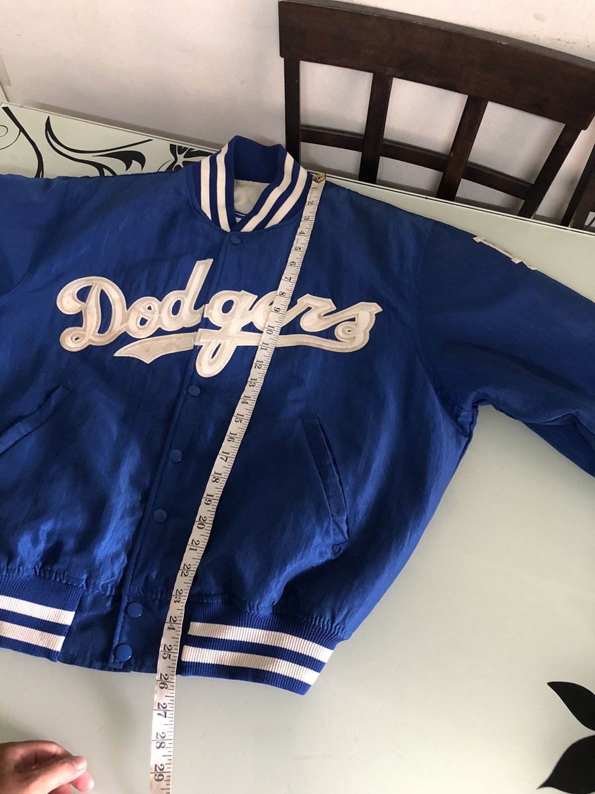 Vintage 90s Dodgers MLB Nomo by Starter Bomber Jacket