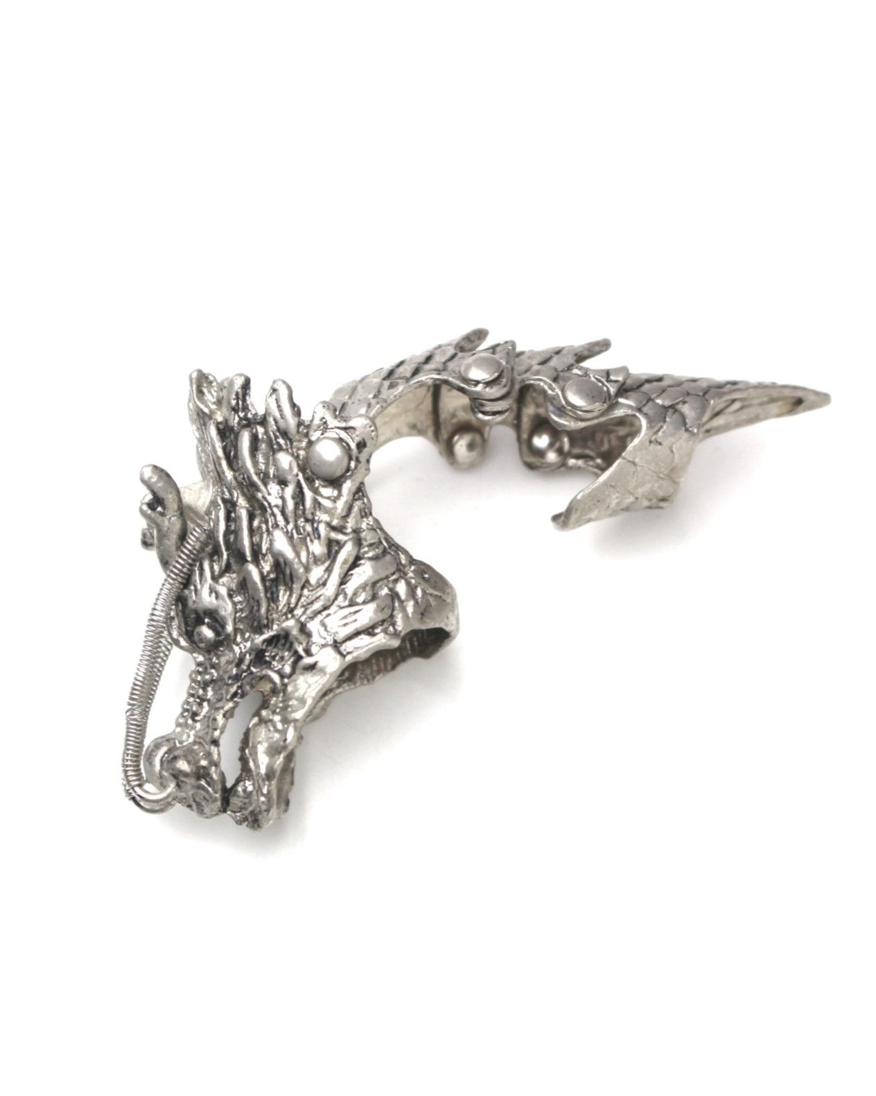 Vintage 2000S JAPANESE MADE DRAGON CLAW ARMOR RING Size ONE SIZE - 3 Thumbnail