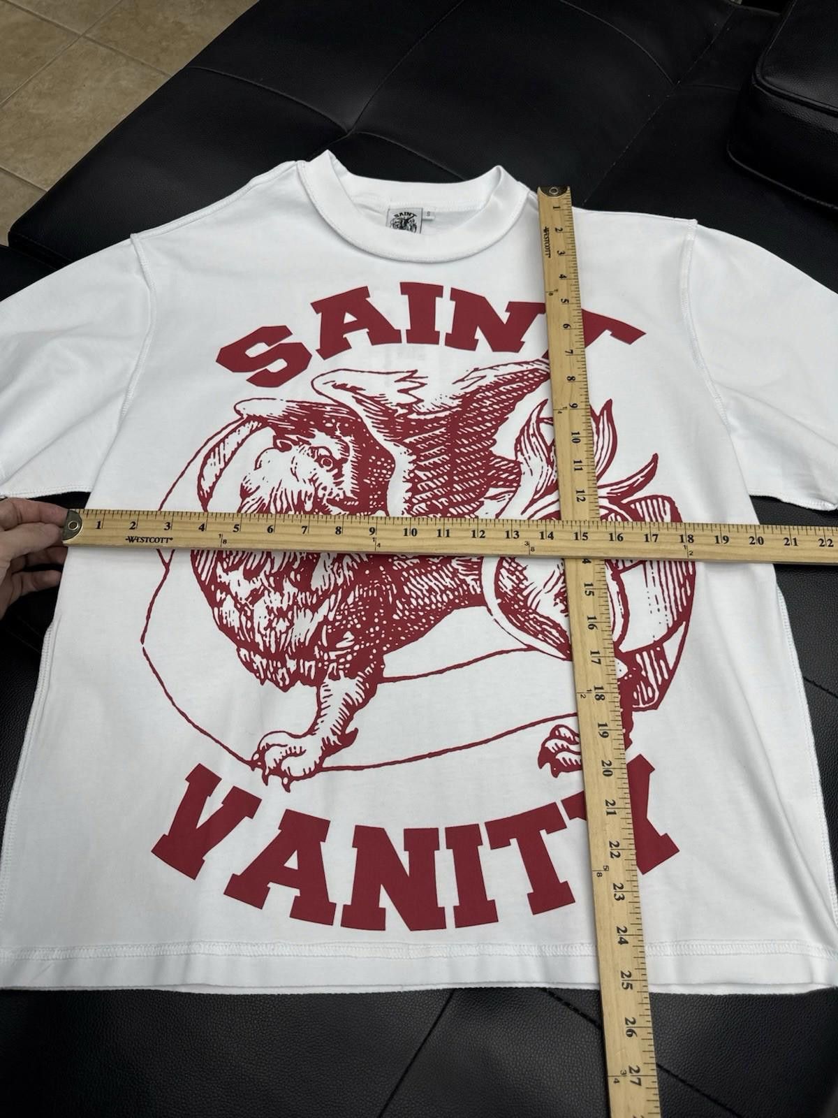 Saint Vanity Size (S) - Saint Vanity T-shirt Red Logo Authentic (NEW) Size US S / EU 44-46 / 1 - 4 Thumbnail