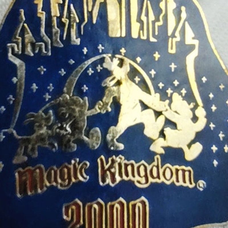 Disney WDW Magic Kingdom 2000 Silhouette Parade Enamel Pin Size ONE SIZE - 2 Thumbnail
