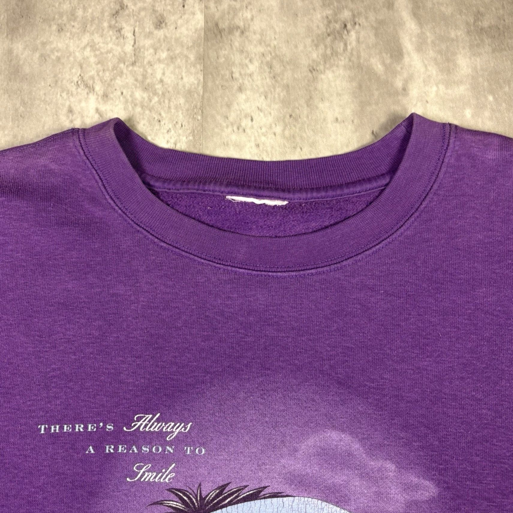 Disney VINTAGE Disney Sweatshirt Crewneck Men Purple Size M 2000s Champion Reverse Weave 90s Logo Pullover Size US M / EU 48-50 / 2 - 3 Thumbnail