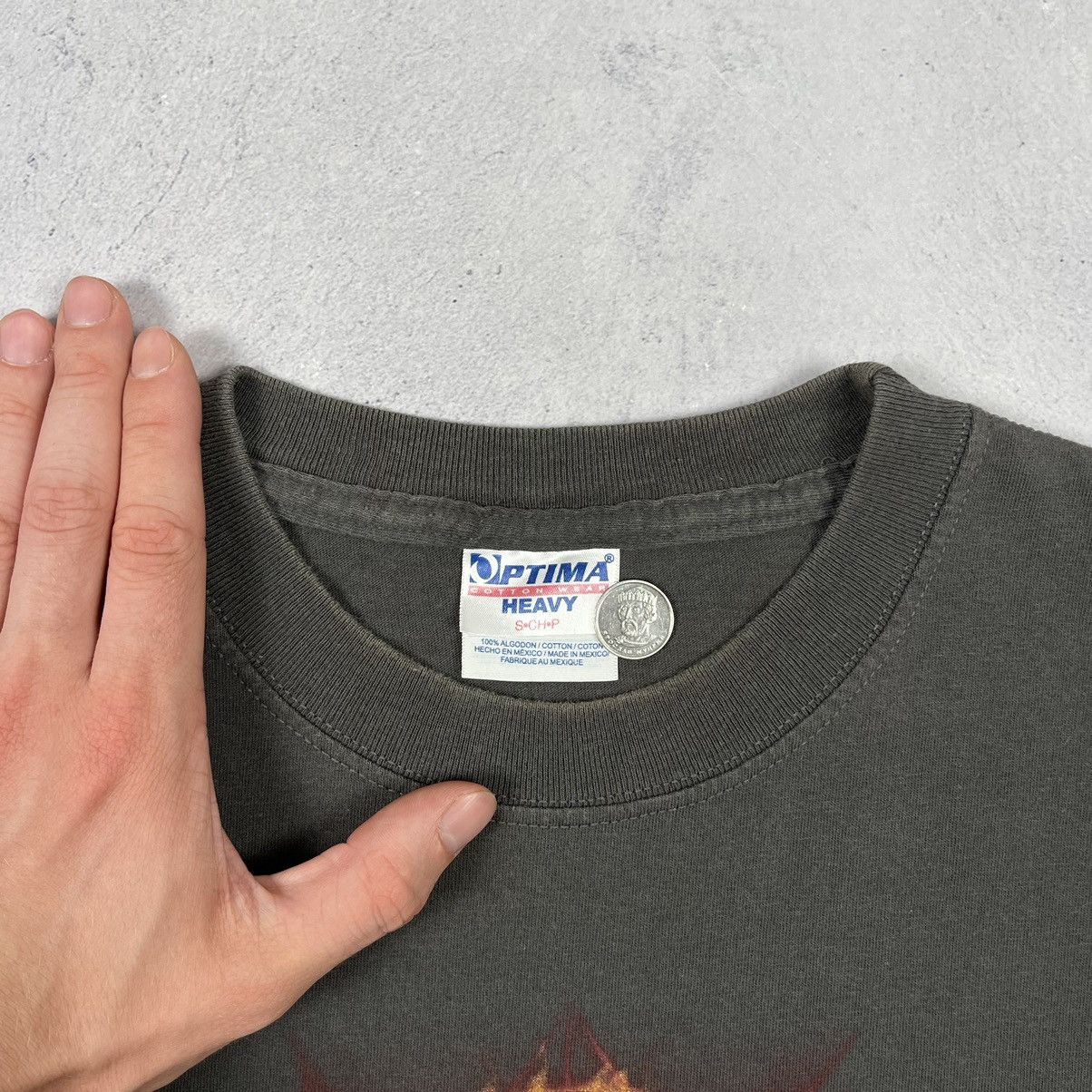 West Coast Choppers Vintage West Cost Choppers flame big logo tee 2000’s Size US S / EU 44-46 / 1 - 8 Thumbnail