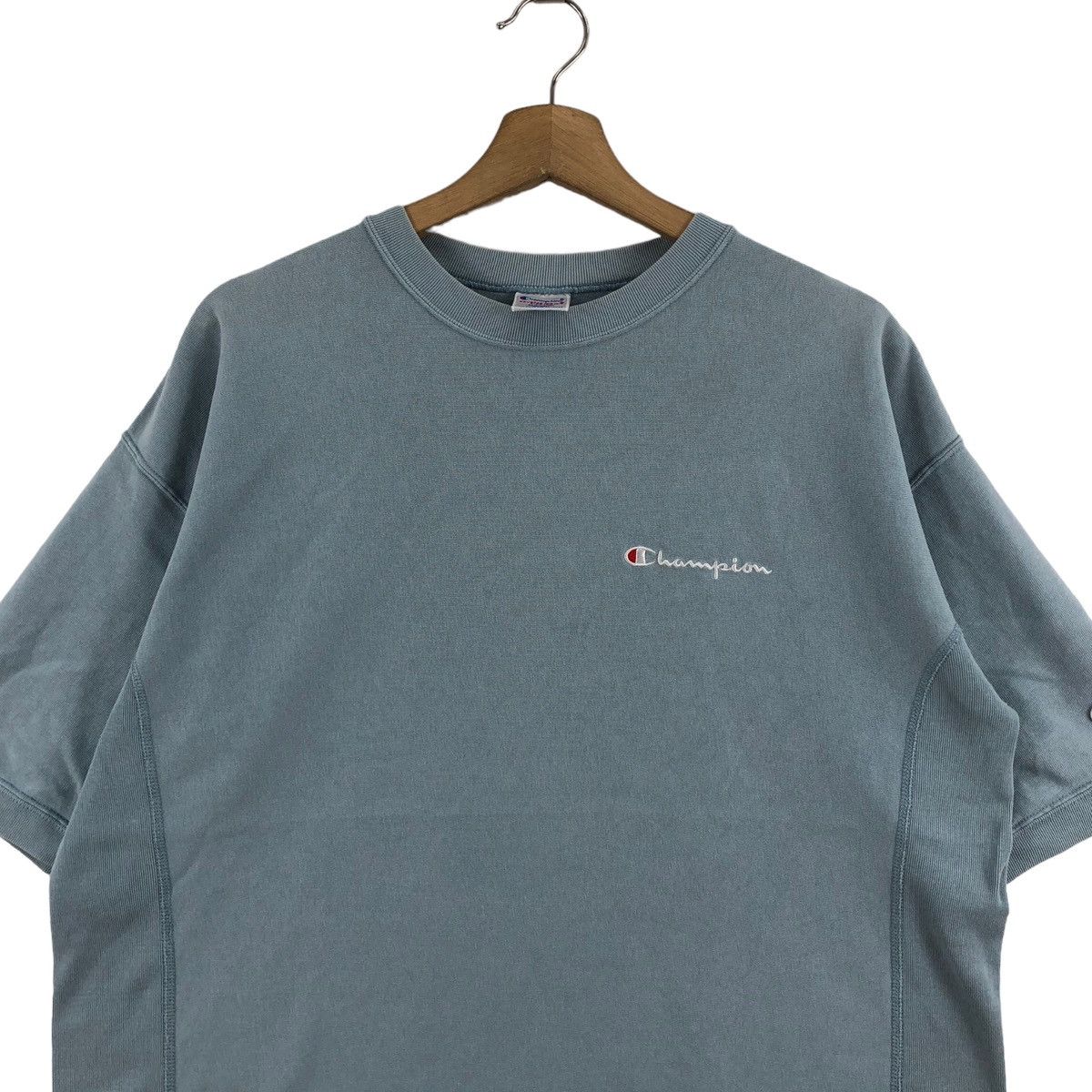Champion × Vintage Vintage 90s CHAMPION Reverse Weave T-Shirt Size US M / EU 48-50 / 2 - 2 Thumbnail